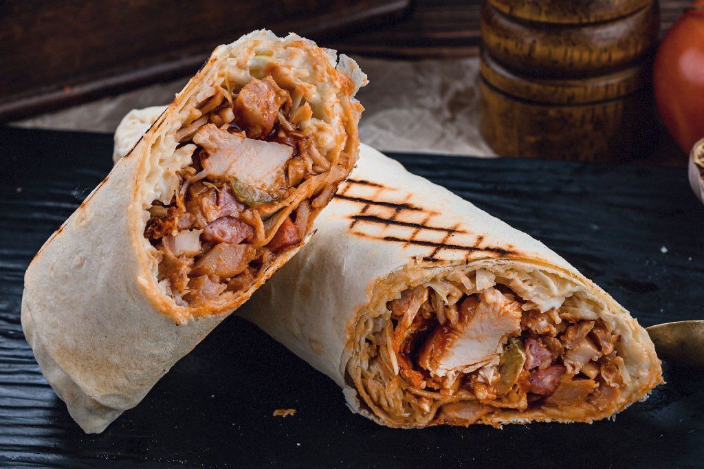 Grill Tikka Wrap Meal